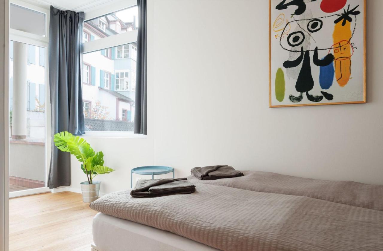 Hitrental Marktplatz Apartments บาเซิล ภายนอก รูปภาพ