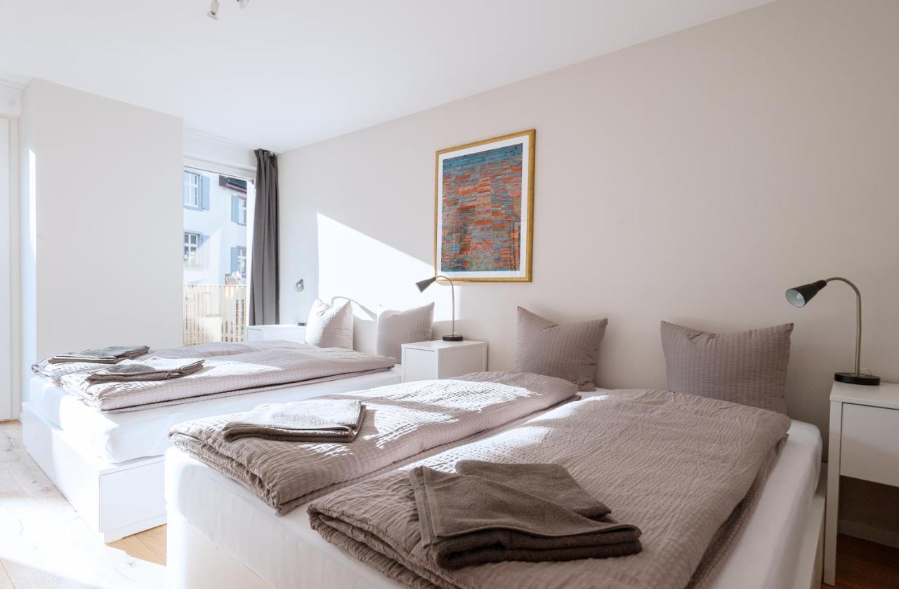 Hitrental Marktplatz Apartments บาเซิล ภายนอก รูปภาพ