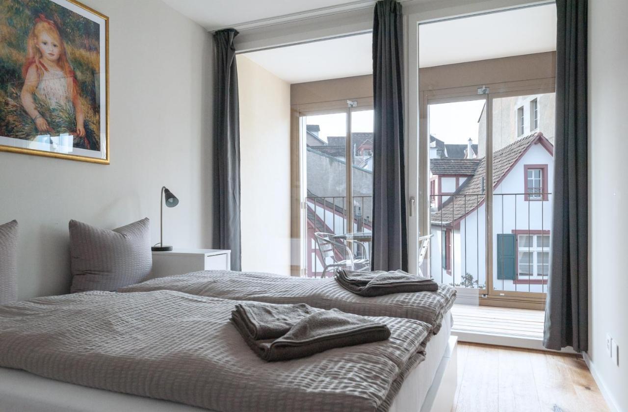 Hitrental Marktplatz Apartments บาเซิล ภายนอก รูปภาพ