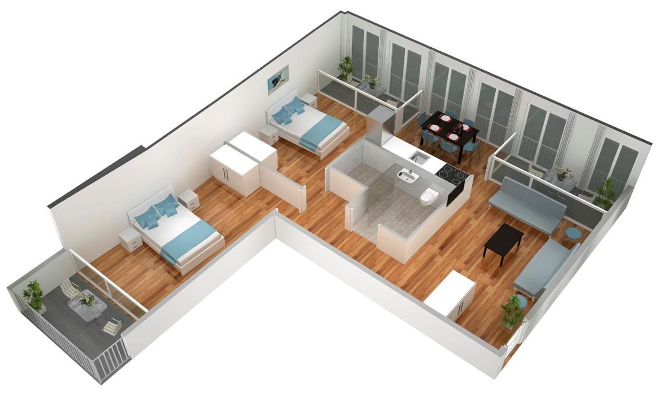 Hitrental Marktplatz Apartments บาเซิล ภายนอก รูปภาพ